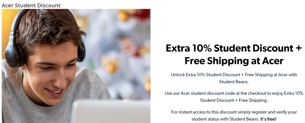 How To Save More than 10% Off on Acer Products.