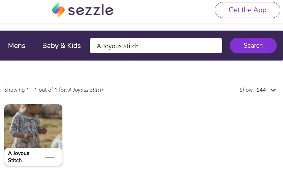 Does A Joyous Stitch accept Sezzle financing? — Knoji