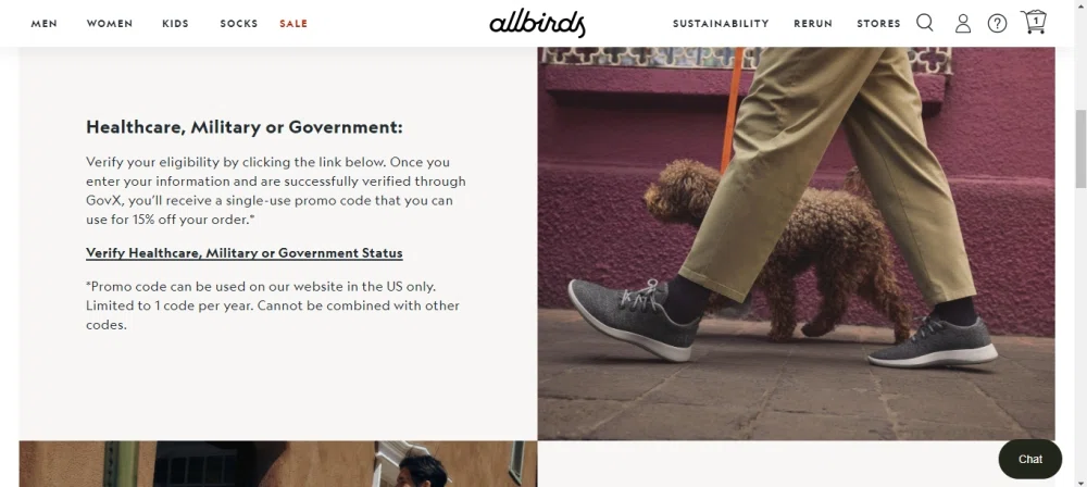 Allbirds 2025 teacher discount