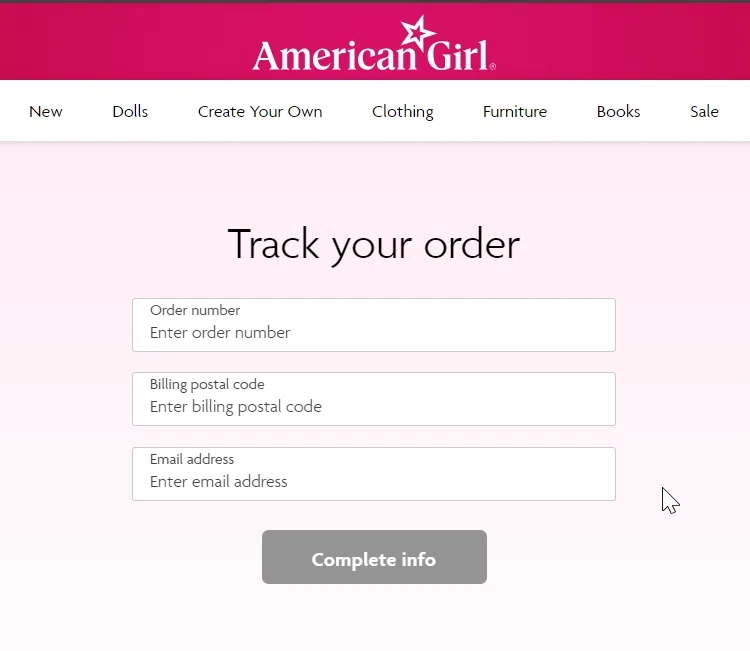 American girl best sale shipping code