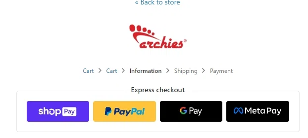 Archies footwear hot sale coupon code