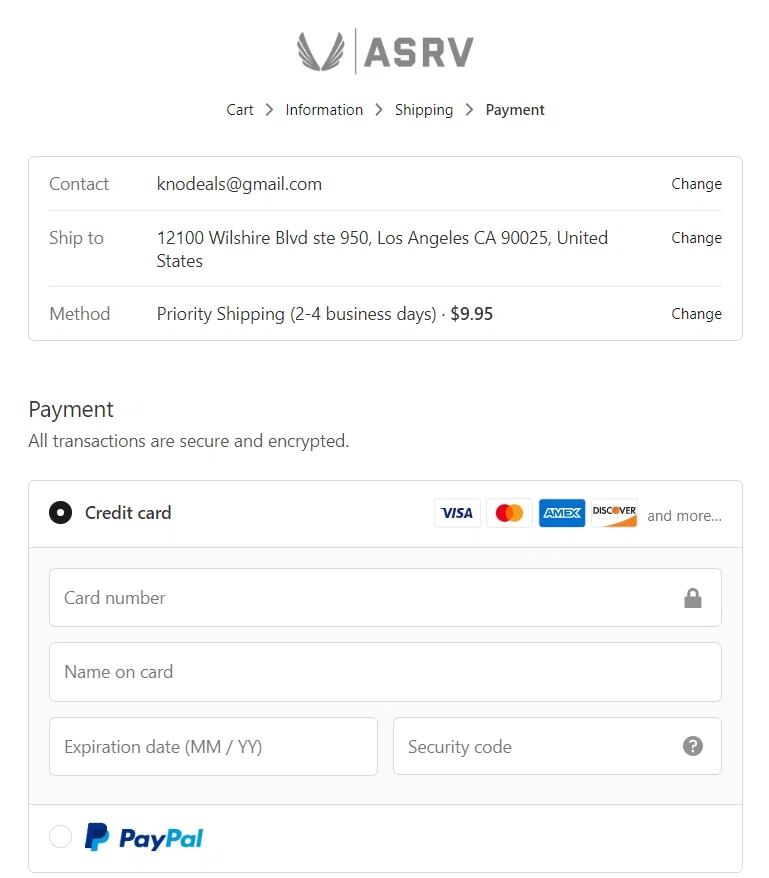 Does ASRV accept Sezzle financing? — Knoji