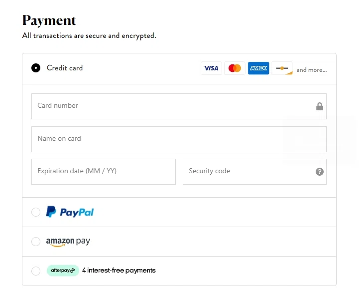 Does Beis accept Amazon Pay? — Knoji