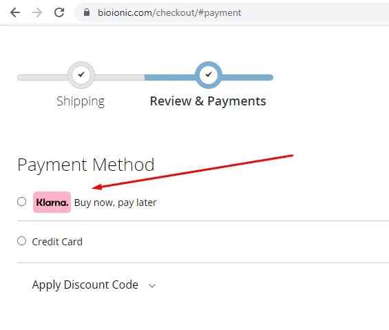 Does Bio Ionic accept Afterpay at checkout Knoji