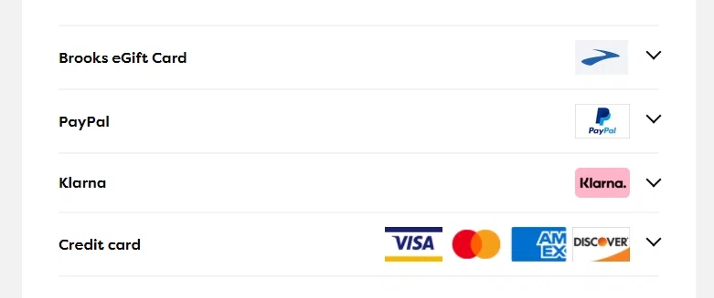 brooks trainers klarna