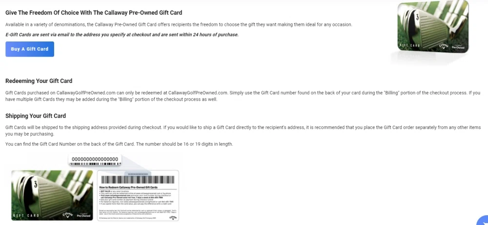 gift cards and balance