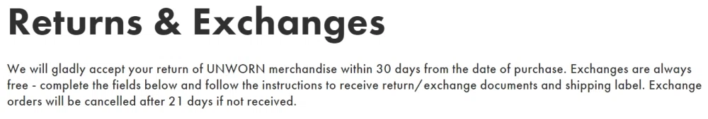 chaco warranty policy