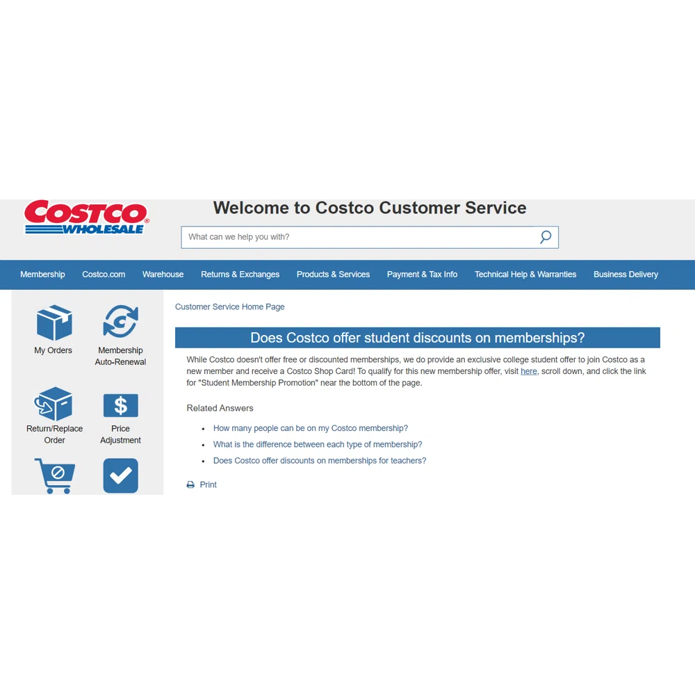 Does Costco have a student discount? — Knoji