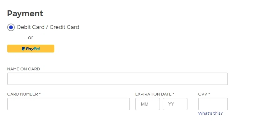 Does Custom Ink take Afterpay financing 