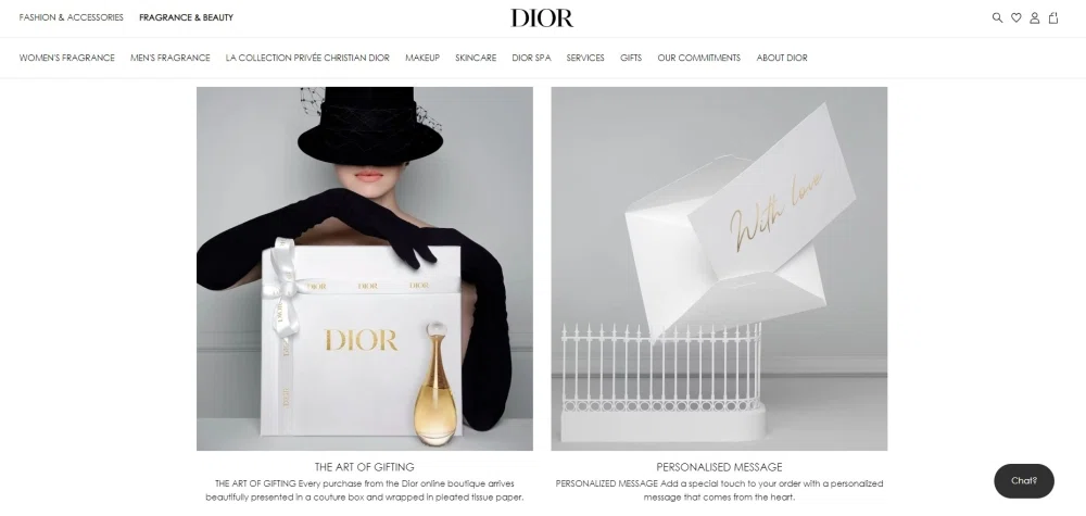 Dior Gift Wrapping Supplies