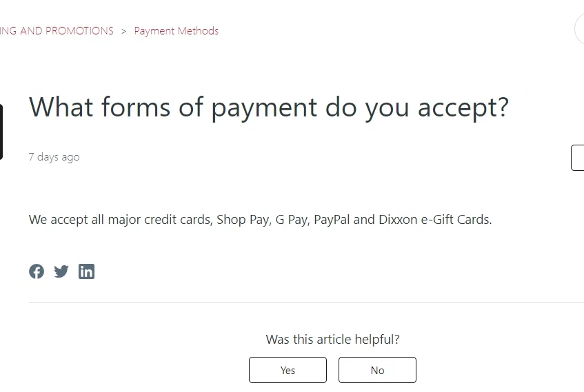 Dixxon Flannel PayPal support? — Knoji