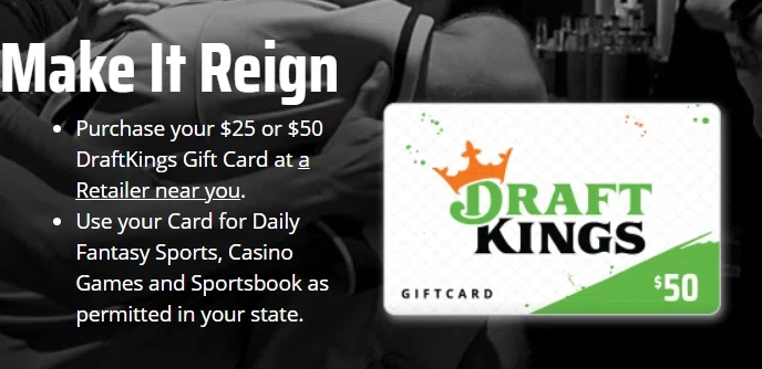 draftkings gift cards 663035971275
