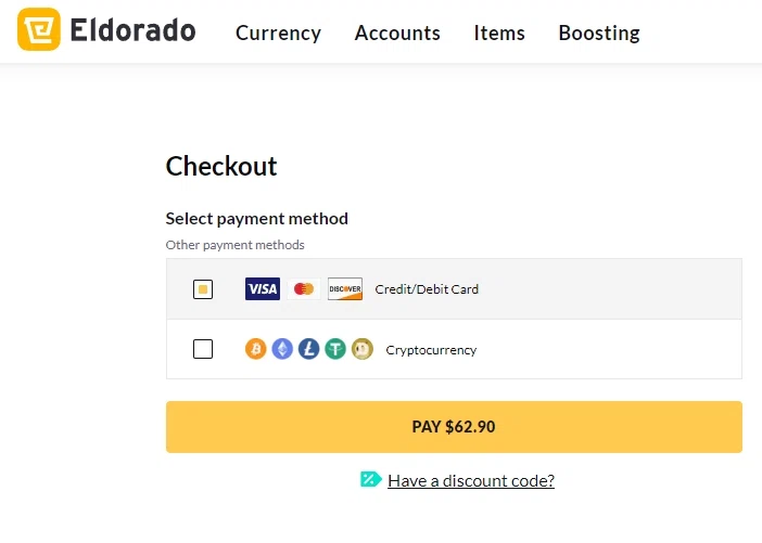 Does Eldorado GG take debit cards? — Knoji