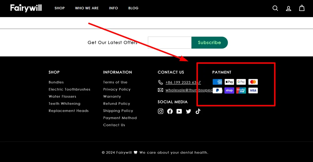Fairywill debit card support? — Knoji