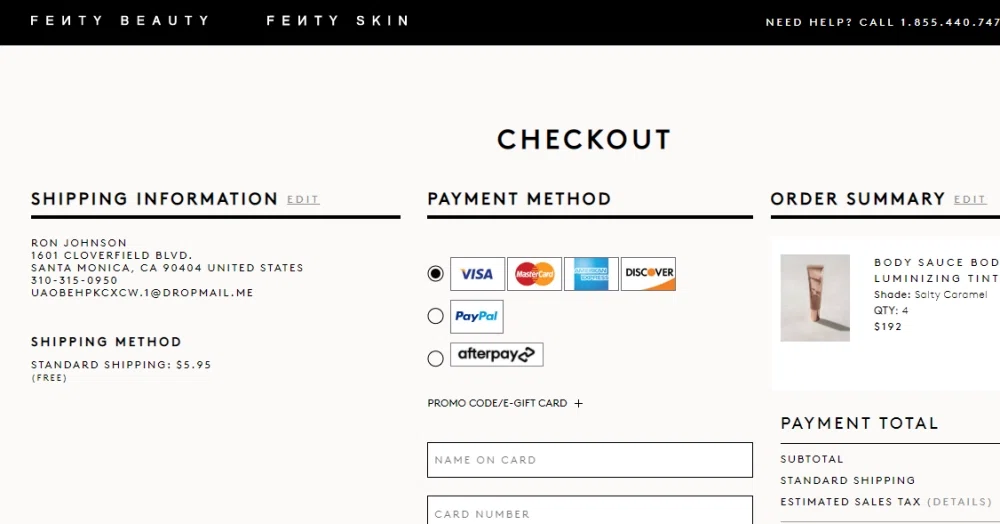 Fenty Beauty debit card support? — Knoji