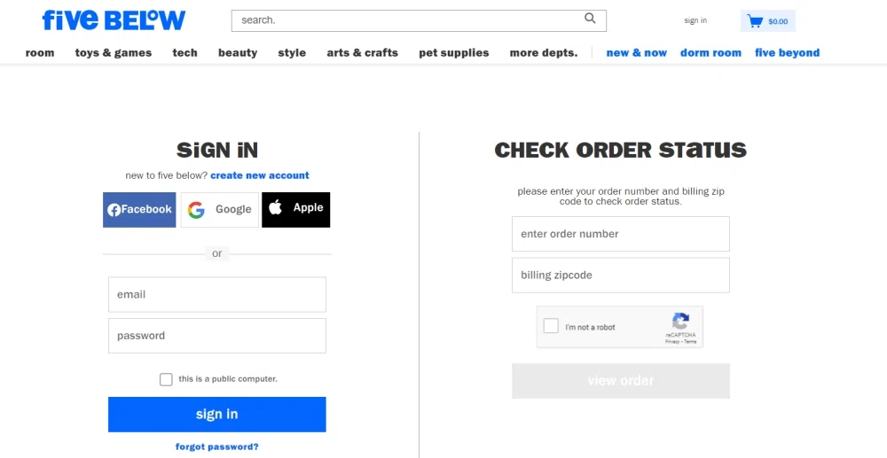 Five Below track order? — Knoji