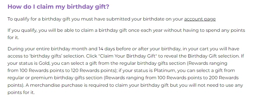 Claim Your Birthday Offer