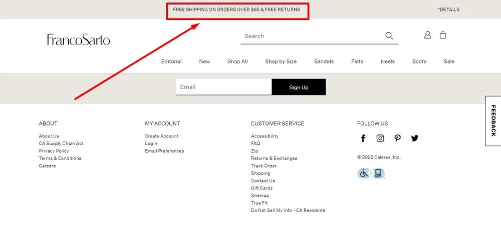 franco sarto coupons