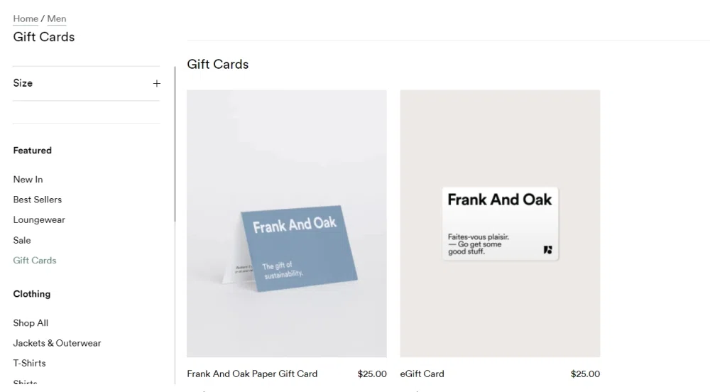 gift card – Apple & Oak