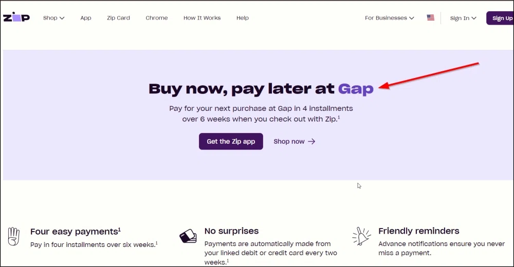 Use Zip to Buy Now Pay Later. Find out how it works