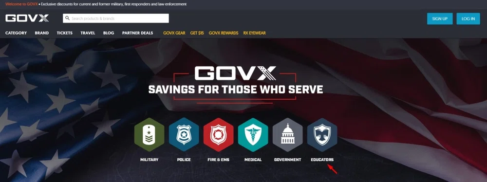 GovX Ticket Discounts