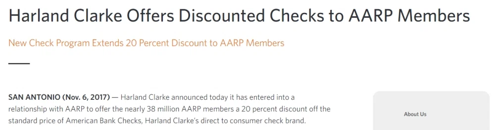 harland clarke promo code