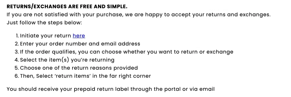 What is Hey Dude Shoes' returns and 