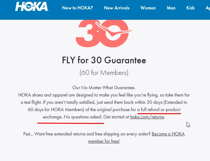 Hoka Return Form.pdf What is HOKA's returns and exchanges policy? — Knoji