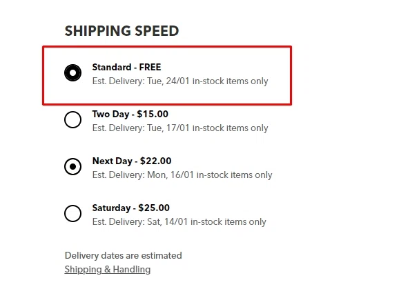 free shipping hollister