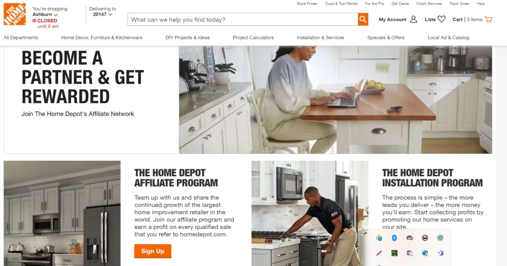 Does Home Depot have an influencer marketing program? — Knoji