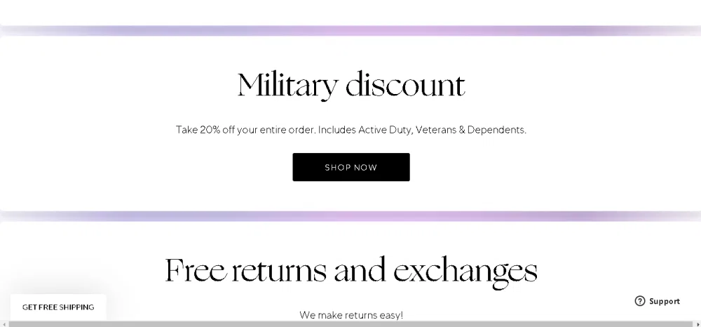 Does Honeylove offer a military discount? — Knoji