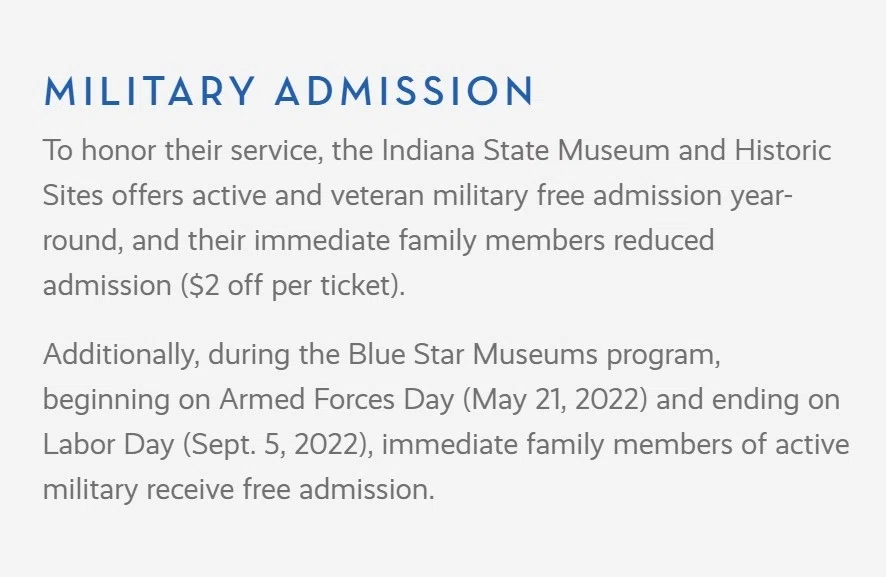 Free and Discount Museum Admission for Veterans and Active-Duty