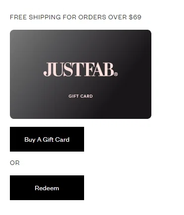 paypal justfab