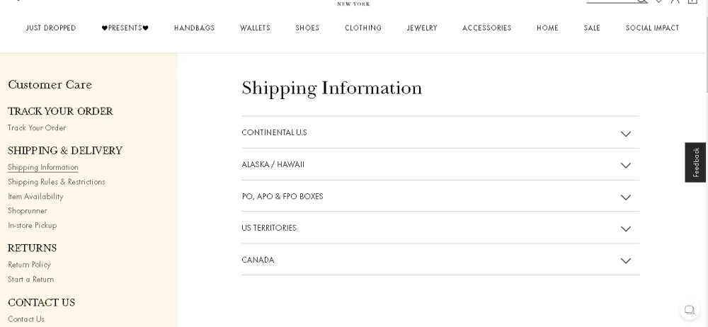 Total 60+ imagen how long does it take for kate spade to ship