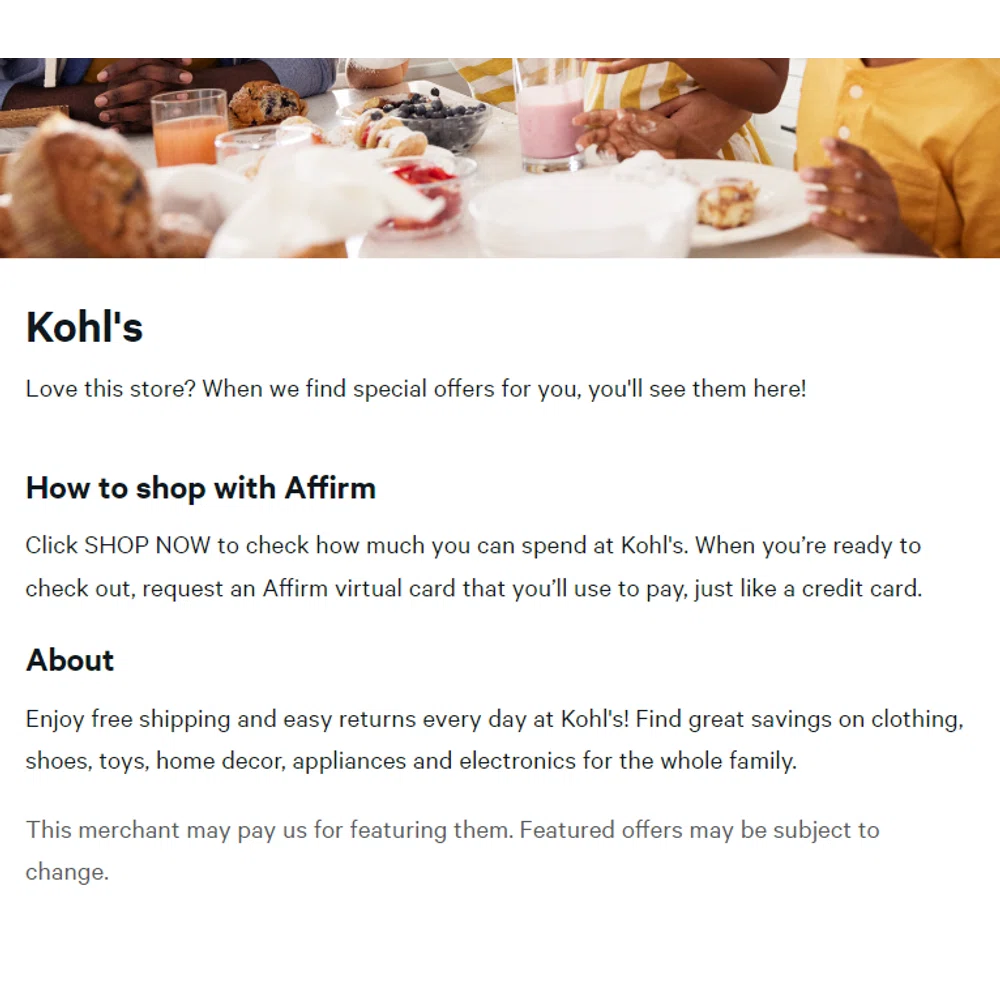 Kohl's debit card support? — Knoji