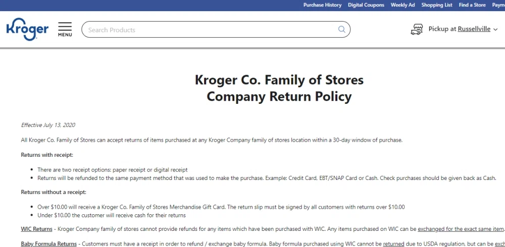 kroger citizens bank