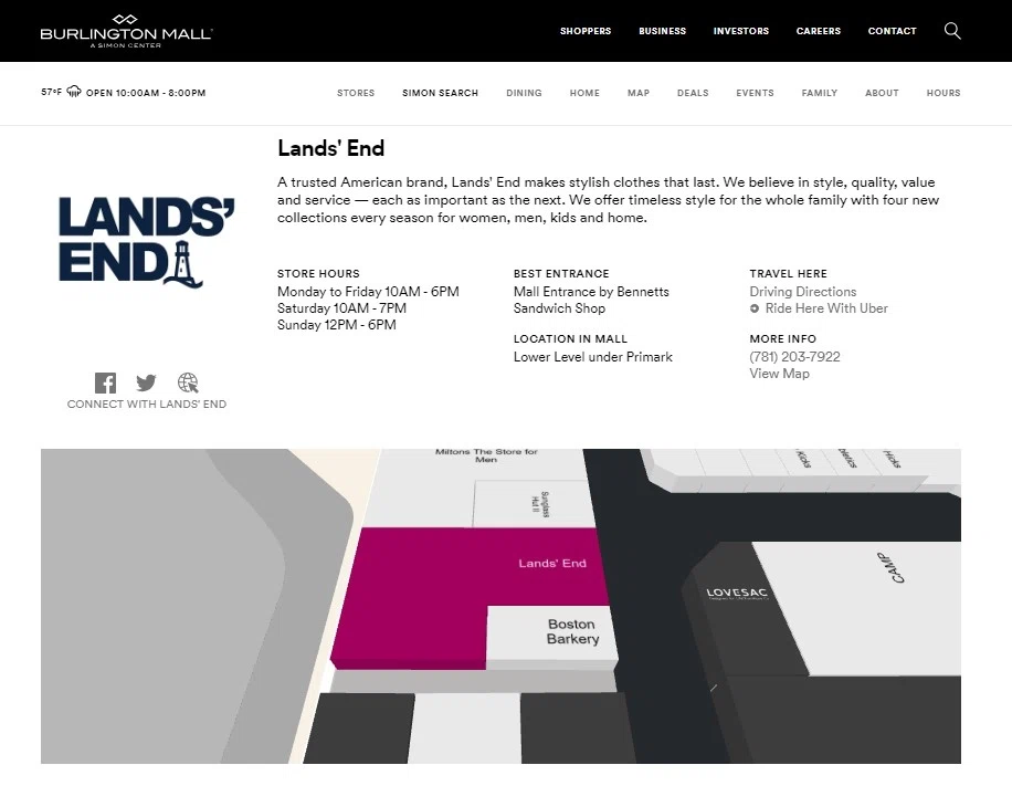 Does Lands' End have an outlet store? — Knoji