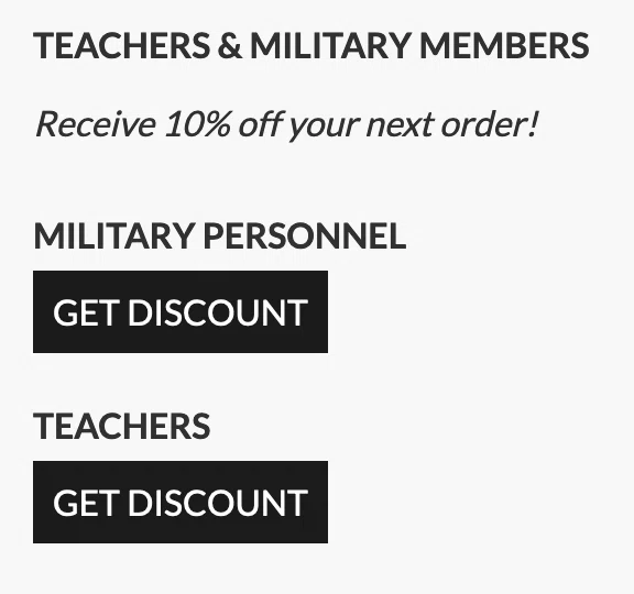 Does Laurie Belle s Boutique give discounts to teachers and