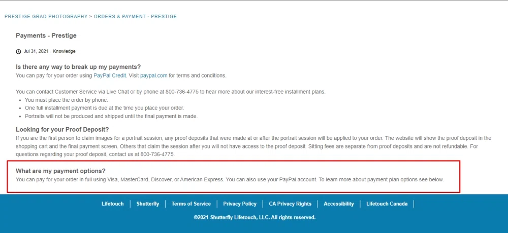 Does Lifetouch accept Google Pay? — Knoji