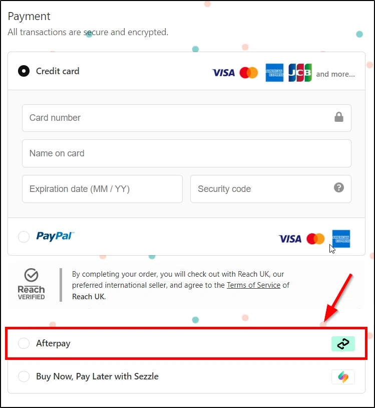 Does Little Sleepies accept Afterpay financing? — Knoji