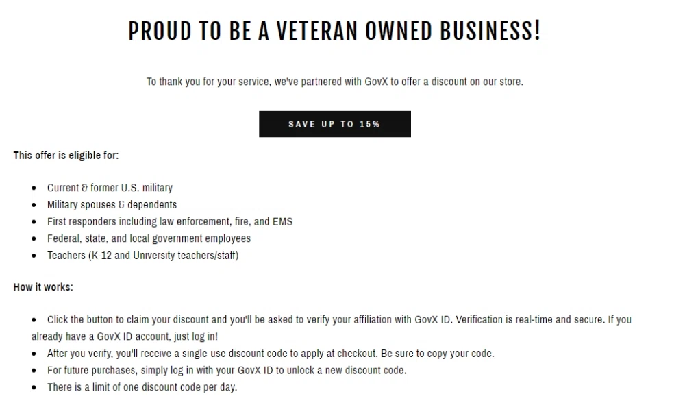 Love Fitness Apparel military discount? — Knoji