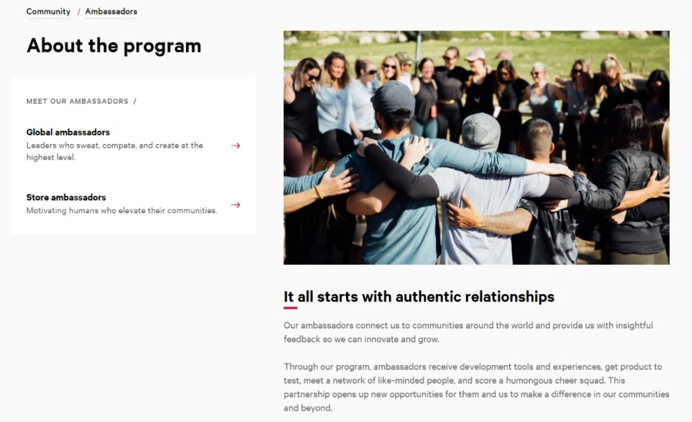 lululemon influencer discount