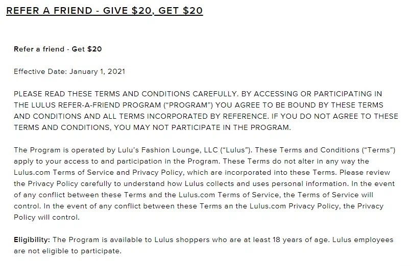 lulus package tracking