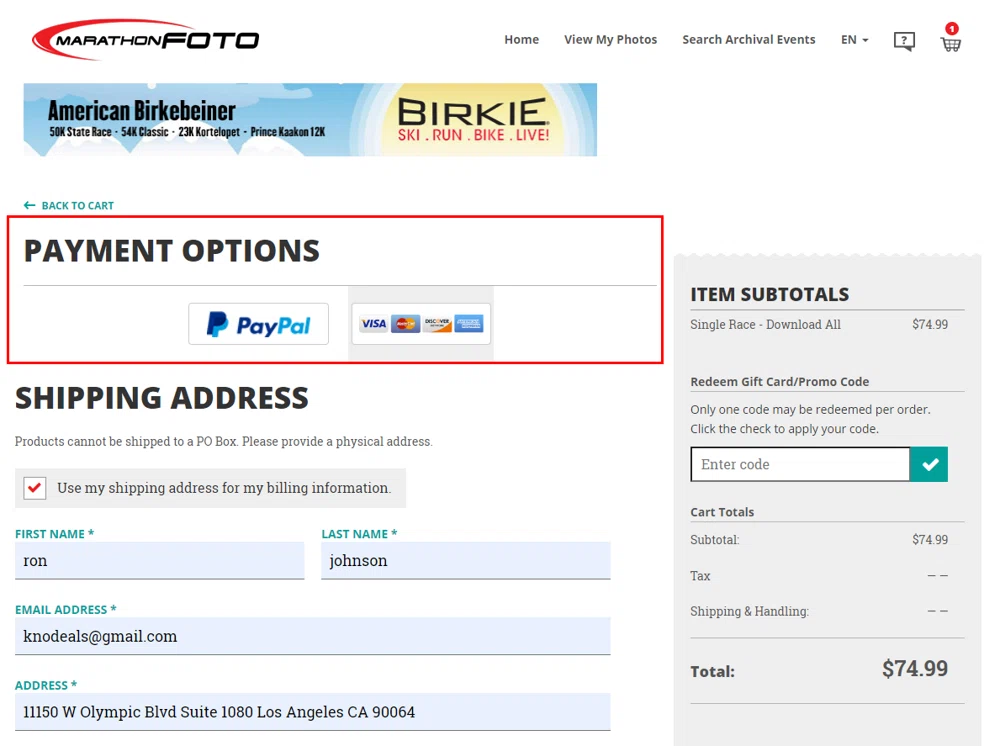 Does MarathonFoto accept Sezzle financing? — Knoji