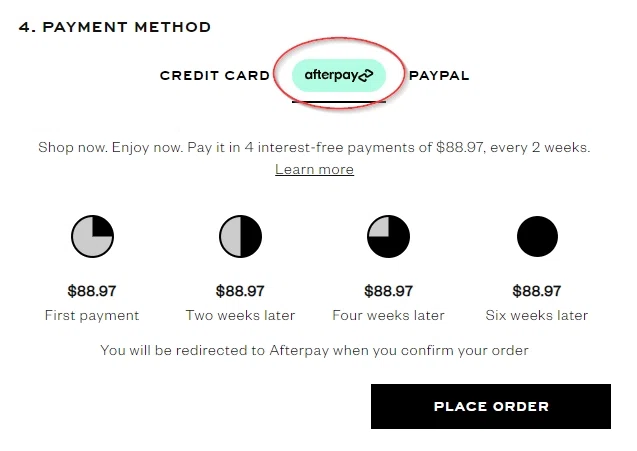 Does Marc Jacobs accept Afterpay at checkout? — Knoji