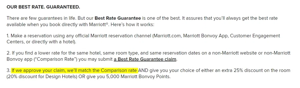 Here's how many Marriott Bonvoy points it will cost you to score