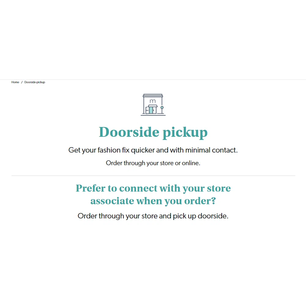 Does Maurices have curbside pickup? — Knoji