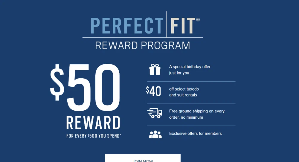 Does Men's Wearhouse offer a loyalty or rewards program? — Knoji
