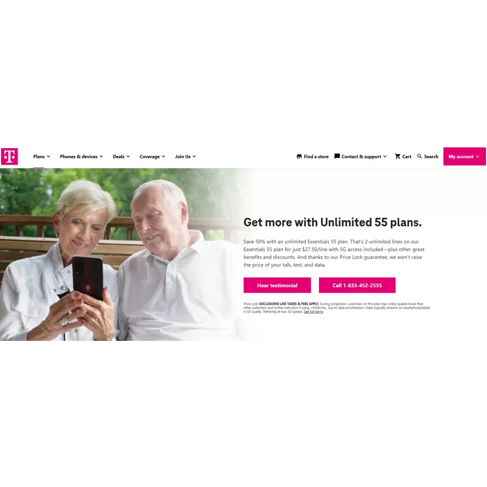 metro by t mobile senior plan