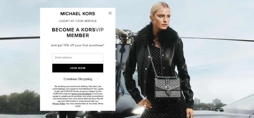 Do email subscribers at Michael Kors get coupons via email? — Knoji